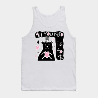 all you need is love Tank Top